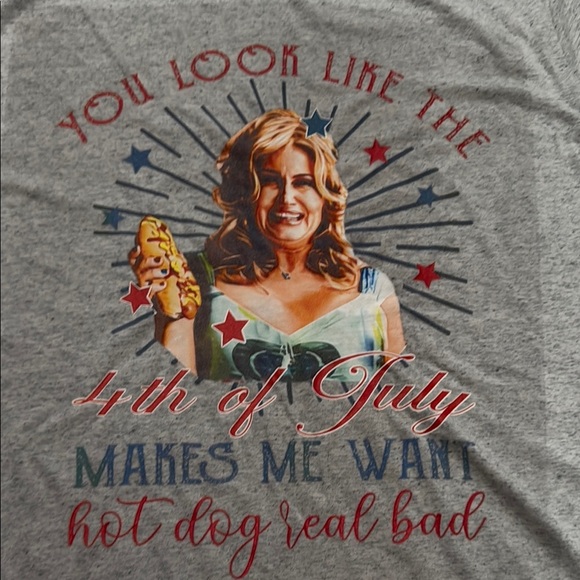 Hot Dog, 4th of July Lover T-Shirt - Picture 1 of 5